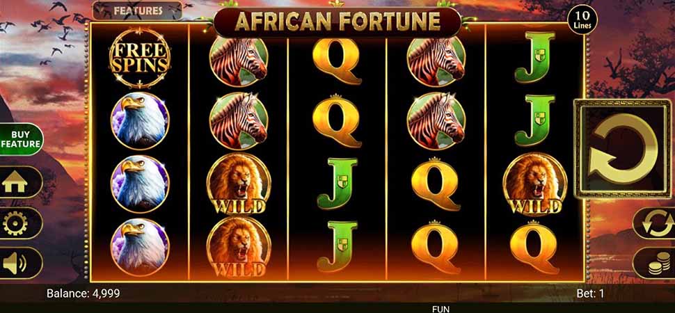 African Fortune slot mobile