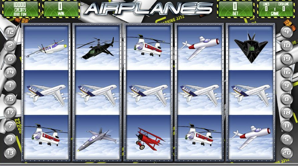 Airplanes Slot by Gamesys preview