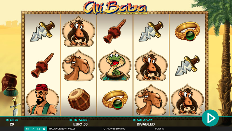 Ali Baba and the 40 Thieves slot
