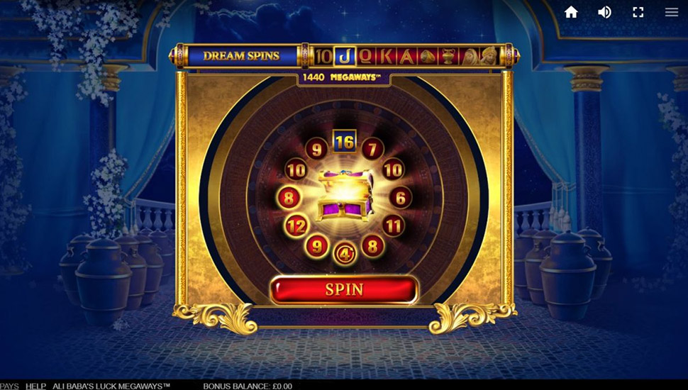 Ali Baba's Luck Megaways slot machine