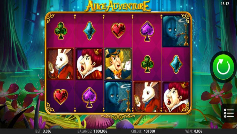 Alice Adventure slot mobile