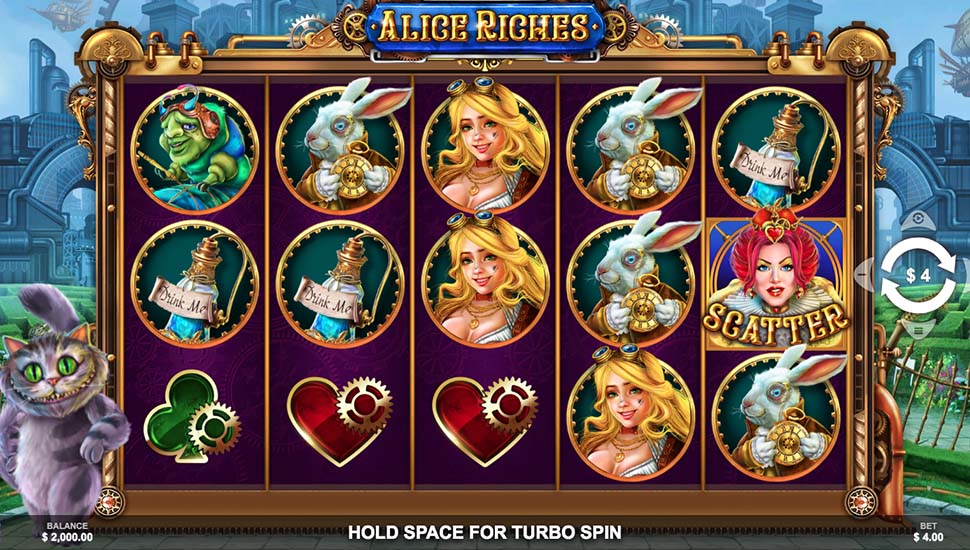 Alice Riches Slot preview