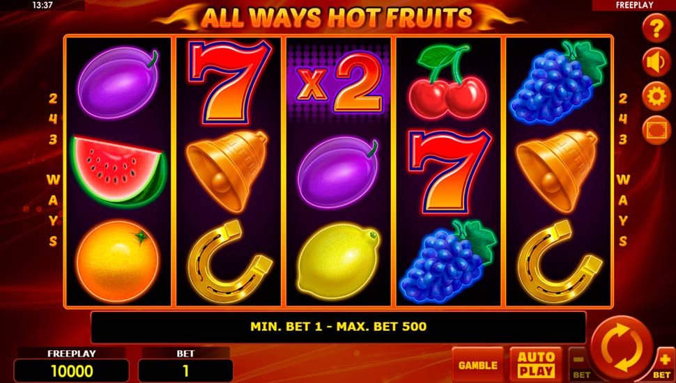 All Ways Hot Fruits Slot - Review, Free & Demo Play