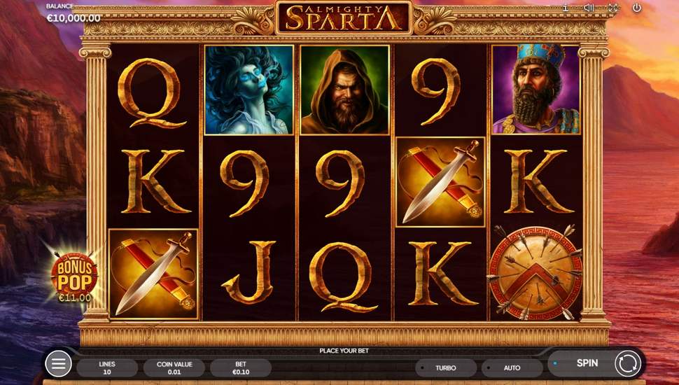 Almighty Sparta Slot - Review, Free & Demo Play preview