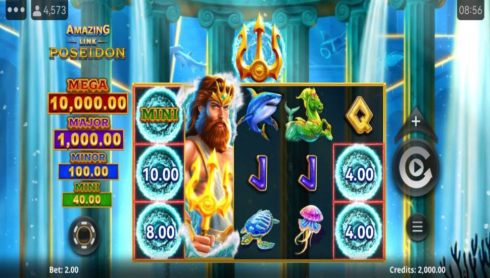 Amazing Link Poseidon slot mobile