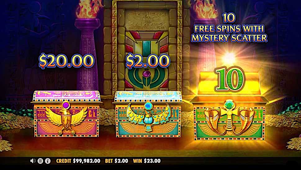 Ancient Egypt slot free spins
