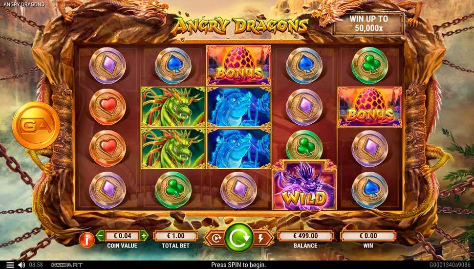 Angry Dragons Slot - Review, Free & Demo Play