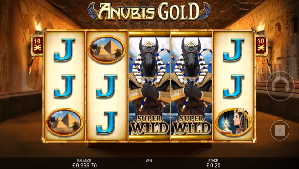 Anubis gold slot - feature