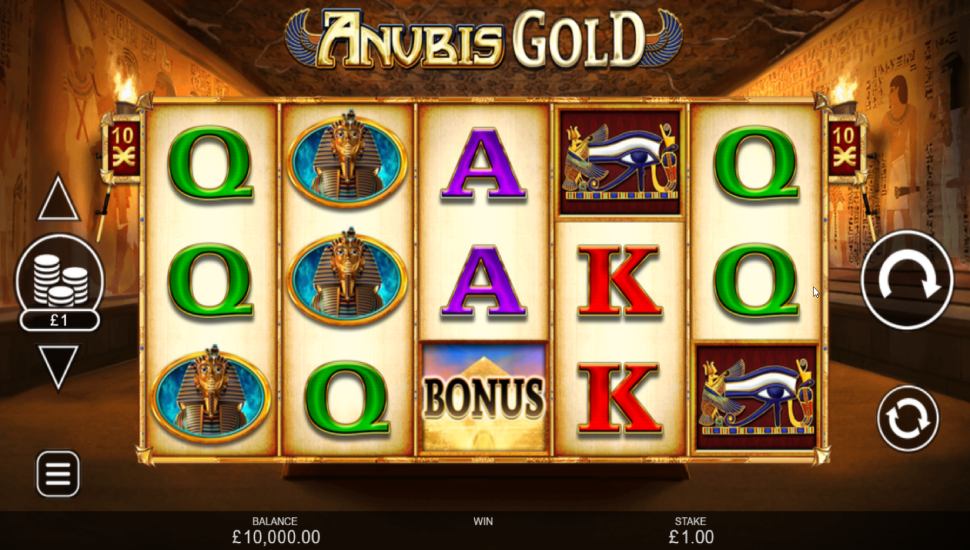 Anubis Gold Slot - Review, Free & Demo Play preview