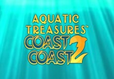 Aquatic Treasures Coast 2 Coast Slot Logo