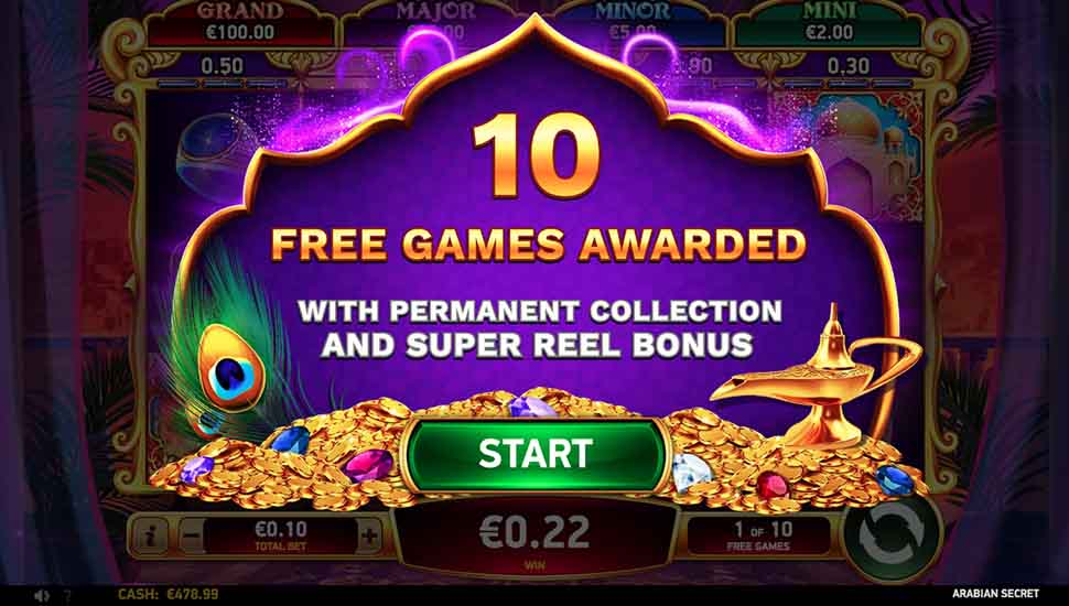 Arabian Secret slot Free Games