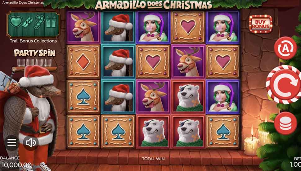 Armadillo Does Christmas Slot - Review, Free & Demo Play