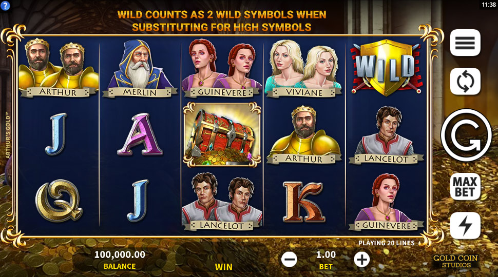 arthur's gold - Slot