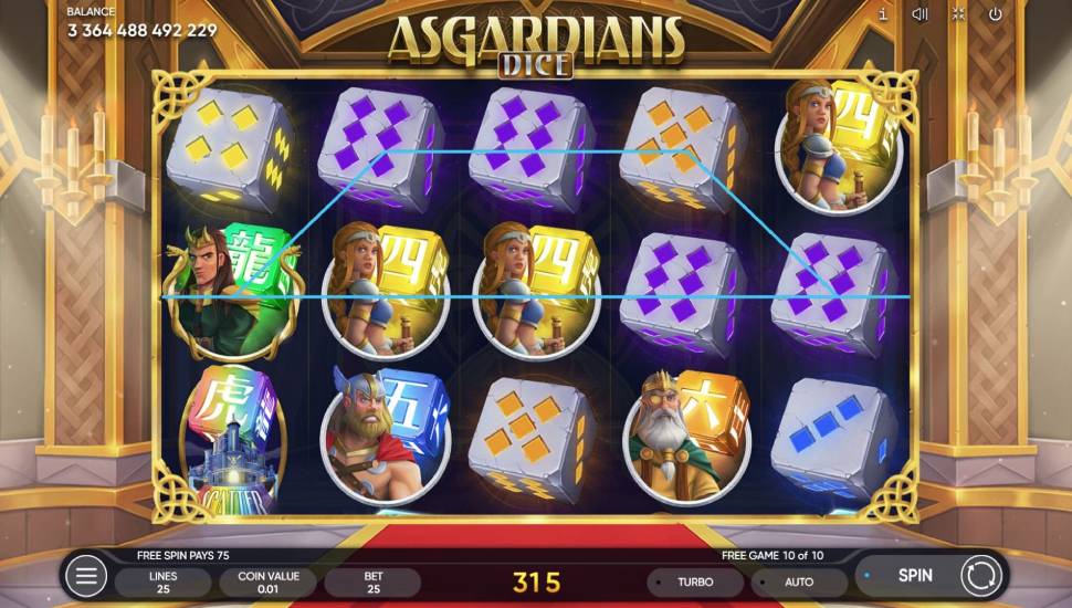 Asgardians Dice Slot - Review, Free & Demo Play preview