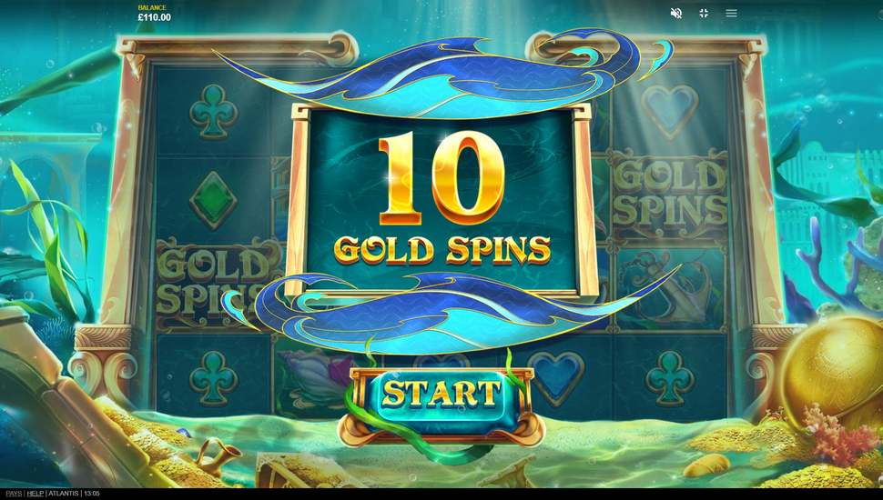 Atlantis Slot - Free Spins