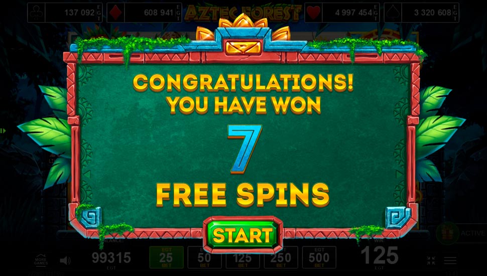 Aztec Forest slot Free Spins