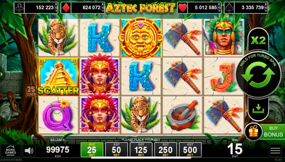 Aztec Forest slot mobile