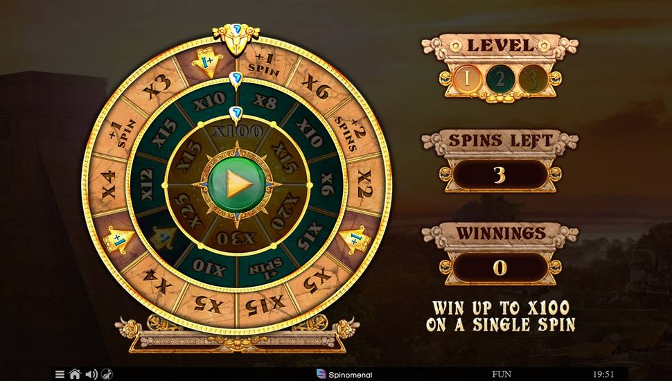 Aztec Spell Slot - Bonus Game