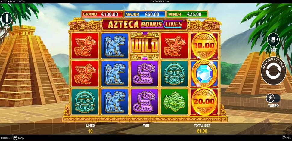 Azteca Bonus Lines Slot - Review, Free & Demo Play