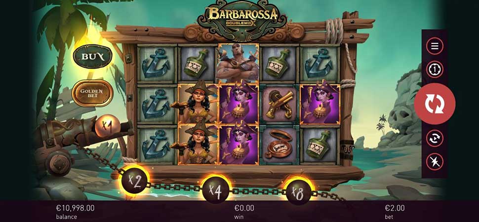 Barbarossa DoubleMax slot mobile