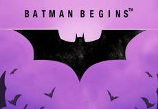 Batman Begins Slot Logo