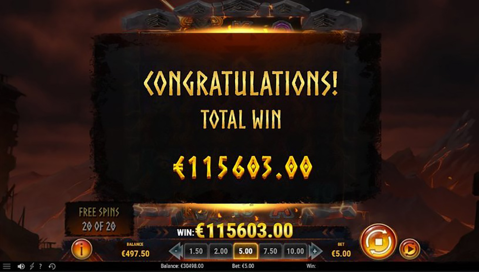 Beasts of Fire slot - free spins