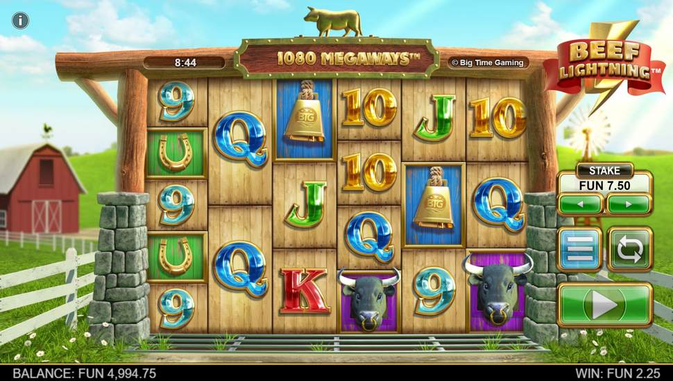 Beef Lightning Slot - Review, Free & Demo Play preview
