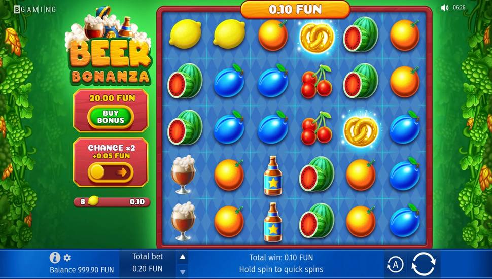 Beer Bonanza Slot - Review, Free & Demo Play preview