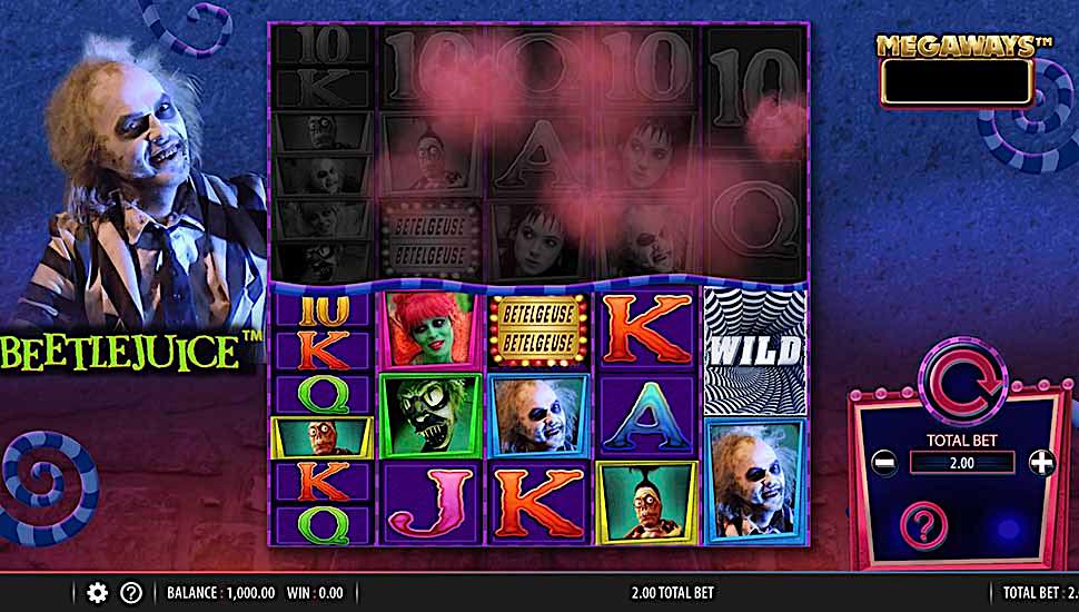 Beetlejuice Megaways Slot - Review, Free & Demo Play preview