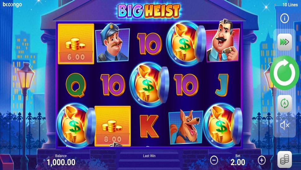 Big Heist Slot Mobile