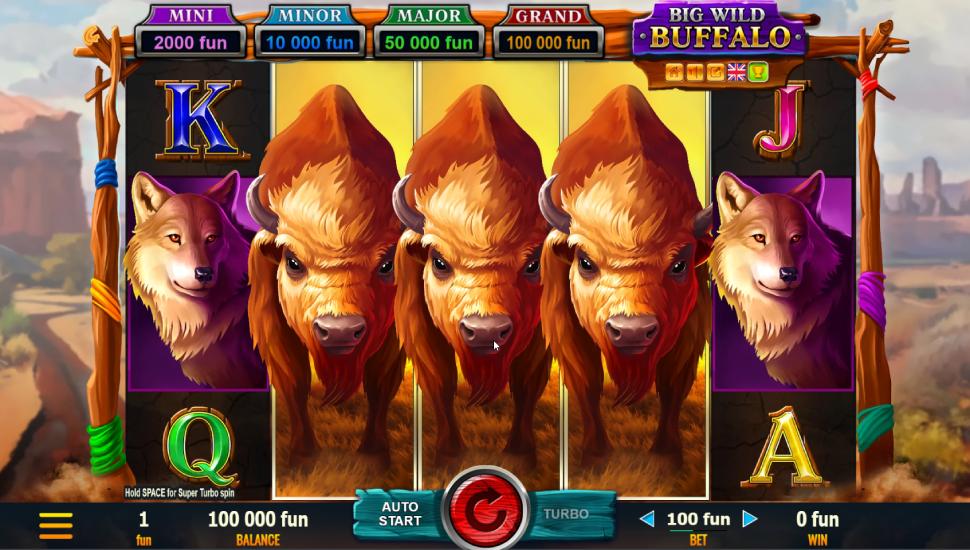 Big Wild Buffalo Slot - Review, Free & Demo Play preview
