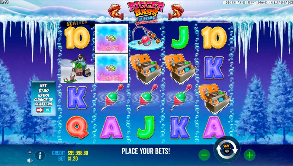 Bigger Bass Blizzard Christmas Catch Slot - Review, Free & Demo Play
