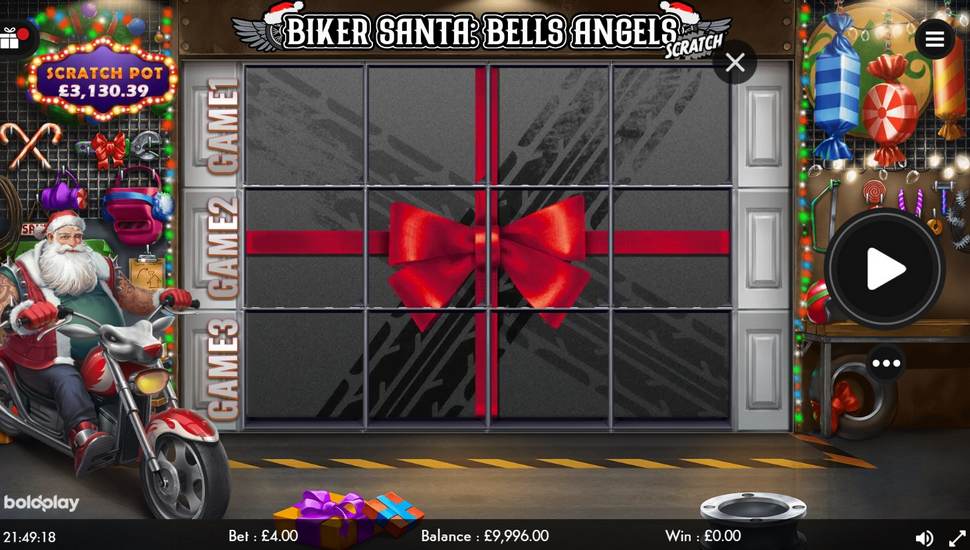 Biker Santa: Bells Angels Slot - Scratch