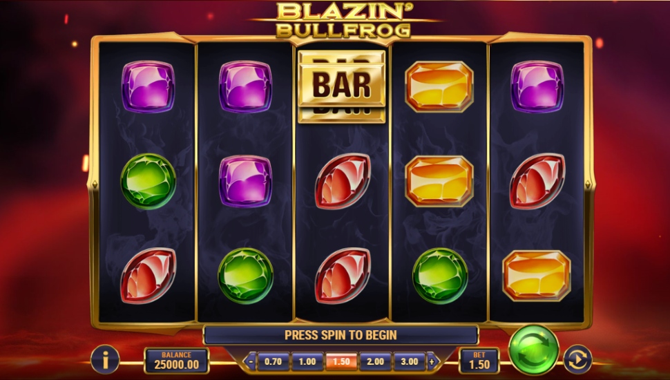 Blazin’ Bullfrog Slot by Play'n GO