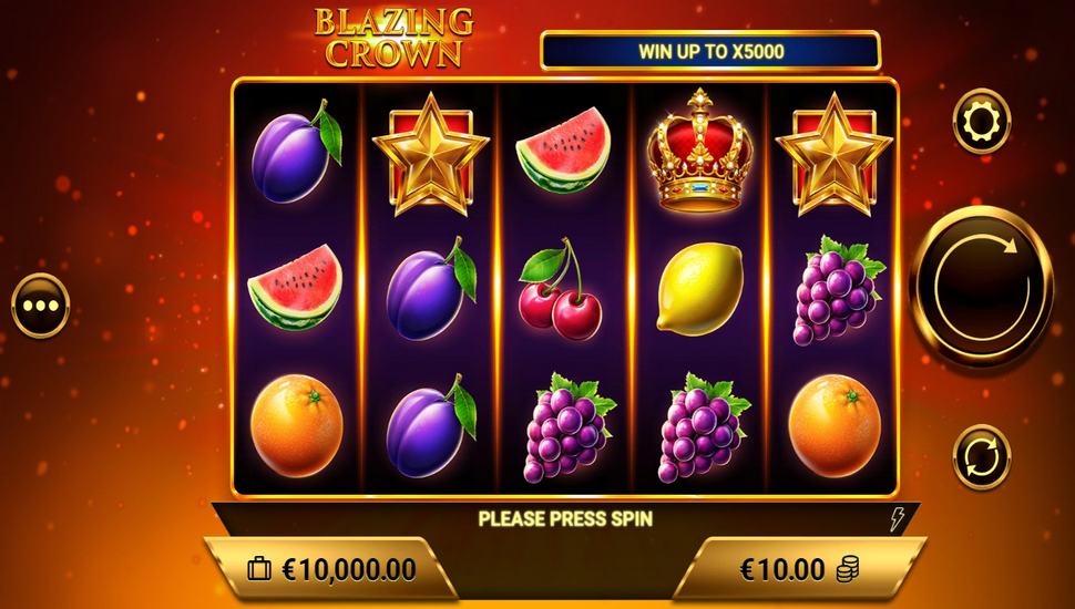 Blazing Crown Slot - Review, Free & Demo Play preview