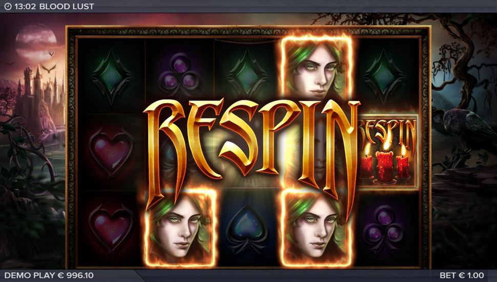 Blood Lust Slot - Boosted Respins