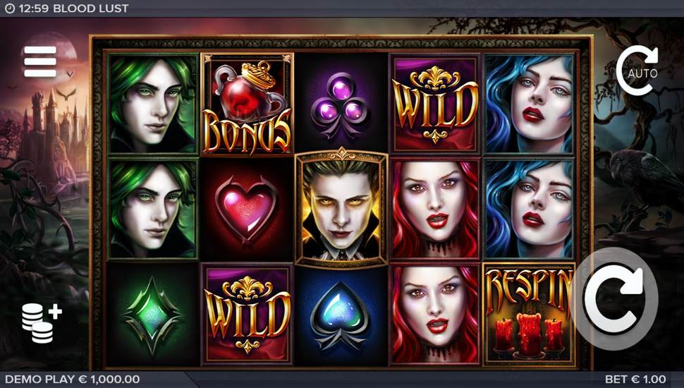 Blood Lust Slot - Review, Free & Demo Play preview