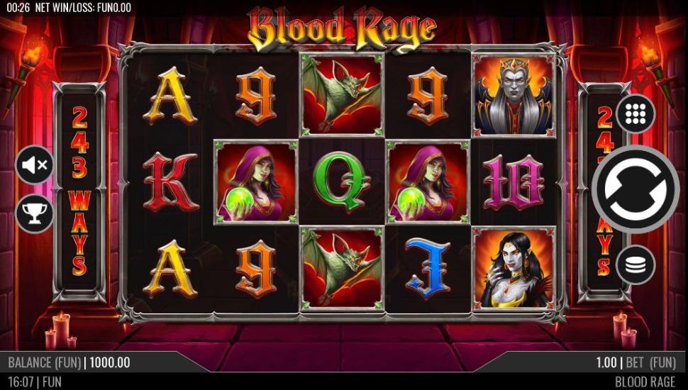 Blood Rage slot mobile
