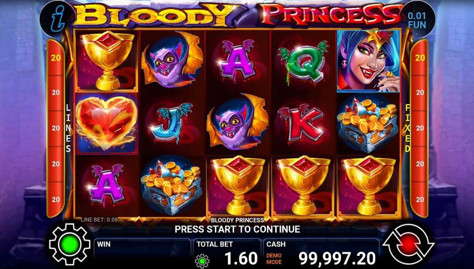 Bloody Princess Slot Mobile