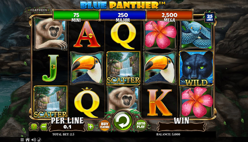 Blue Panther Slot preview