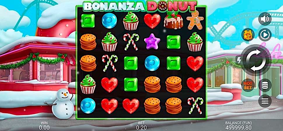 Bonanza Donut Xmas slot mobile
