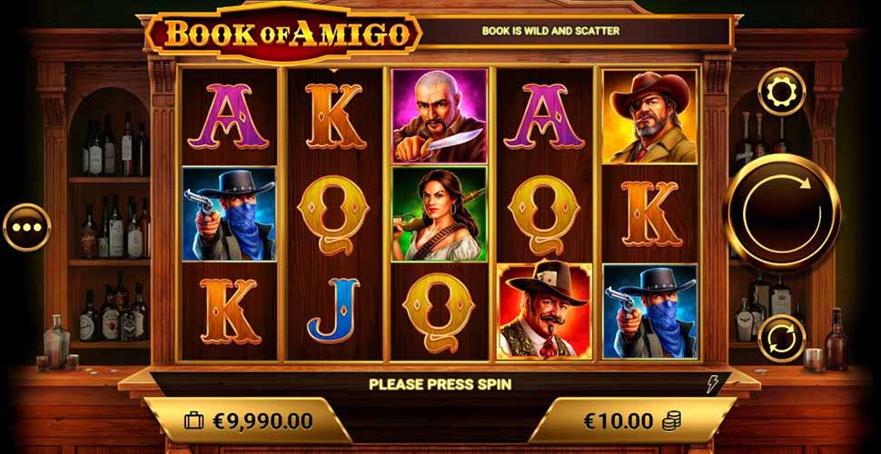 Book of Amigo slot mobile