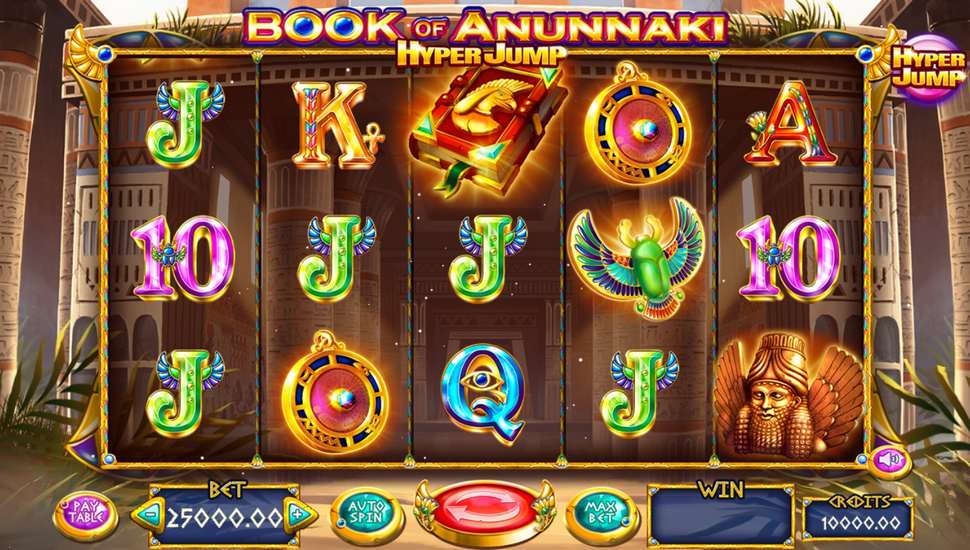 Book Of Anunnaki HyperJump Slot - Review, Free & Demo Play preview