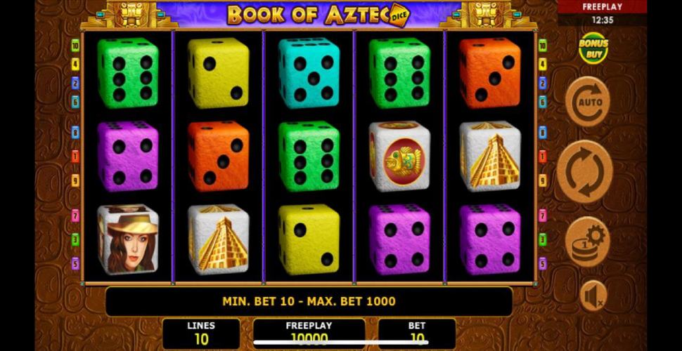 Book of Aztec Dice slot mobile
