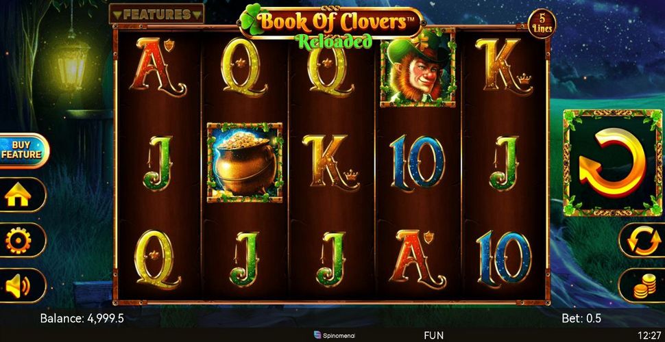 Book of Clovers Reloaded Slot Mobile