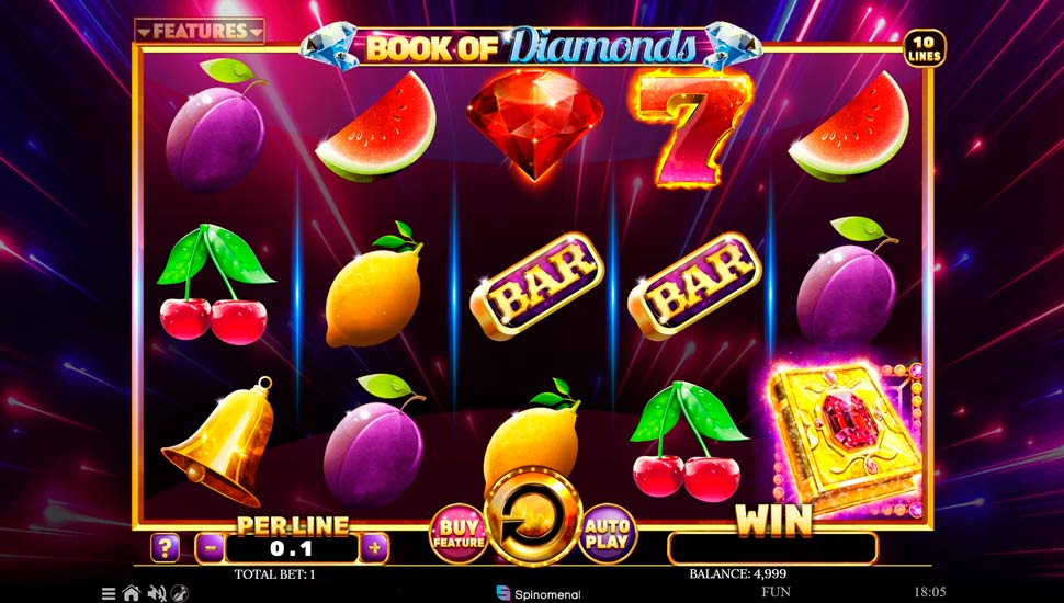 Book of Diamonds Slot - Review, Free & Demo Play preview