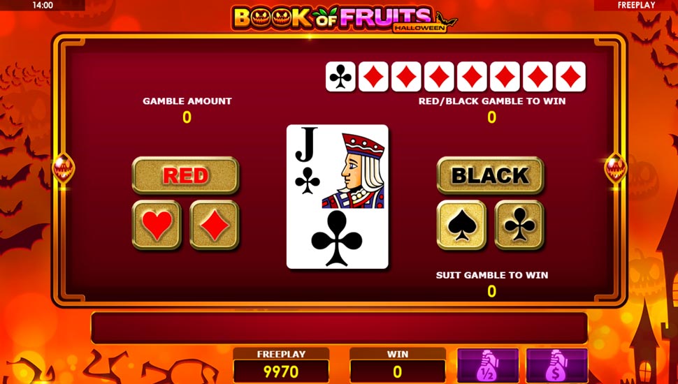 Book of fruits halloween slot Gamble Feature