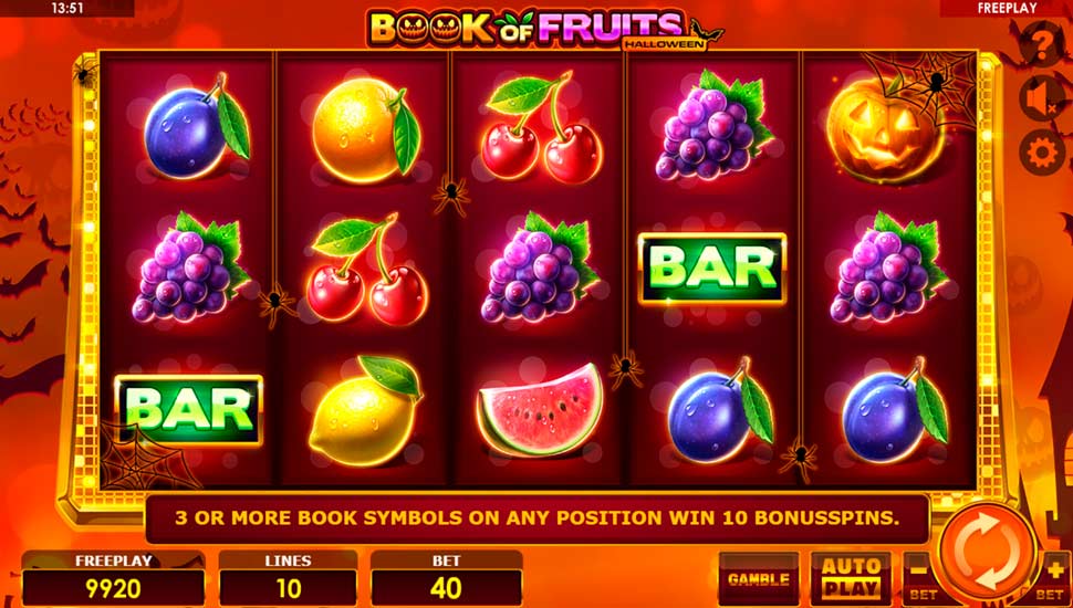 Book of Fruits Halloween