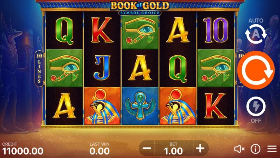 Book of Gold: Symbol Choice slot mobile