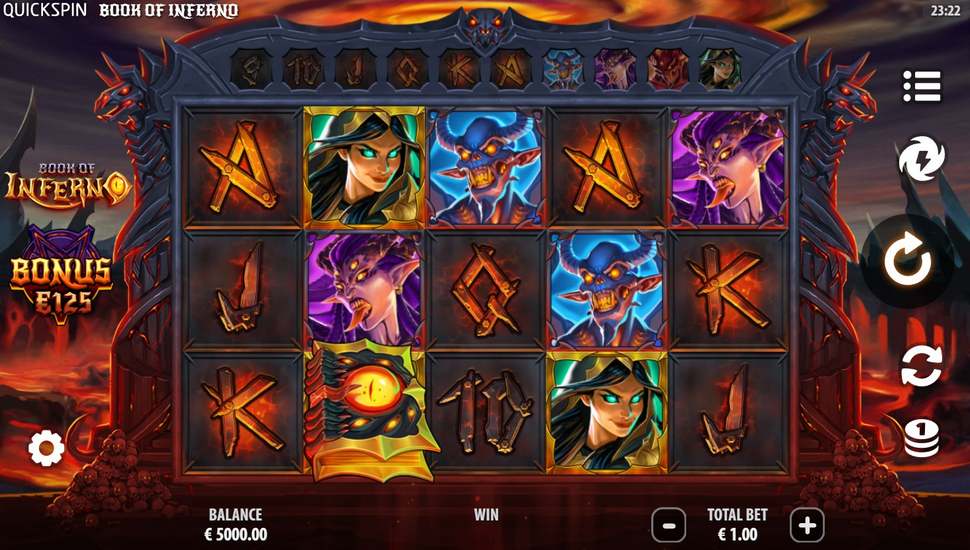 Book of Inferno Slot - Review, Free & Demo Play preview